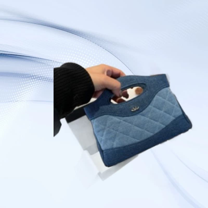 2026 Chanel Denim Steel Hardware 31Bag High-End Shoulder Crossbody Handbag Trendy Chain Women's Bag