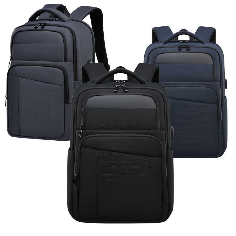 Cross-border Multifunctional Commuter Backpack Business Backpack Large Capacity Fashion Student Laptop Bag Travel Casual Bag