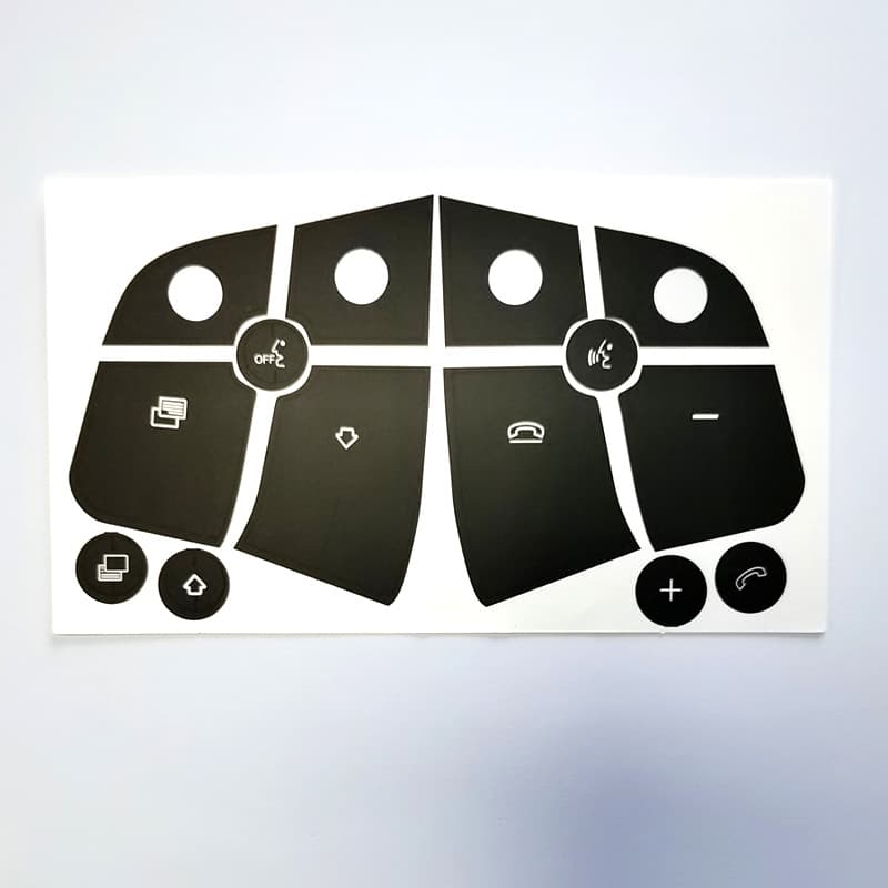Mercedes Benz GL 320 450 Steering Wheel Button Repair Sticker