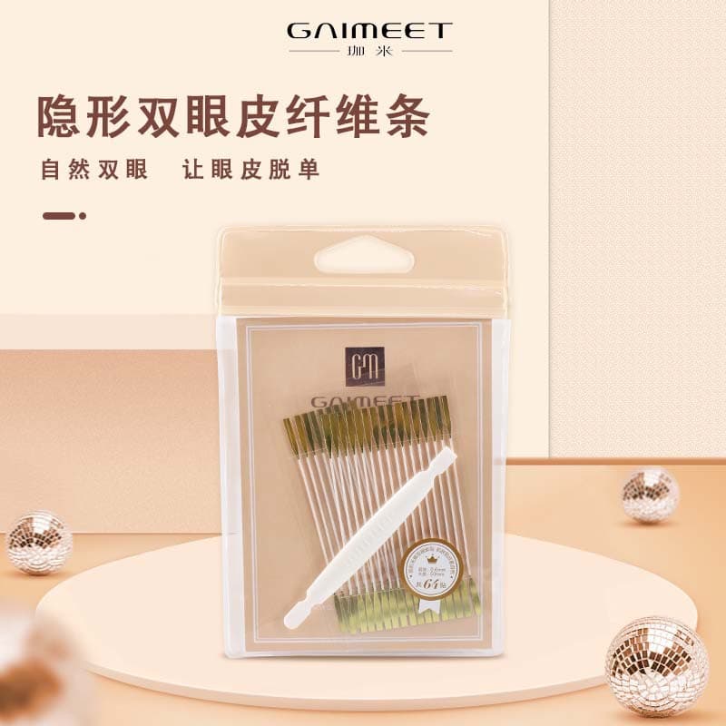 Double Eyelid Tape Invisible Natural 3M Double-Sided Fiber Threads Waterproof Sweatproof Beginner-Friendly