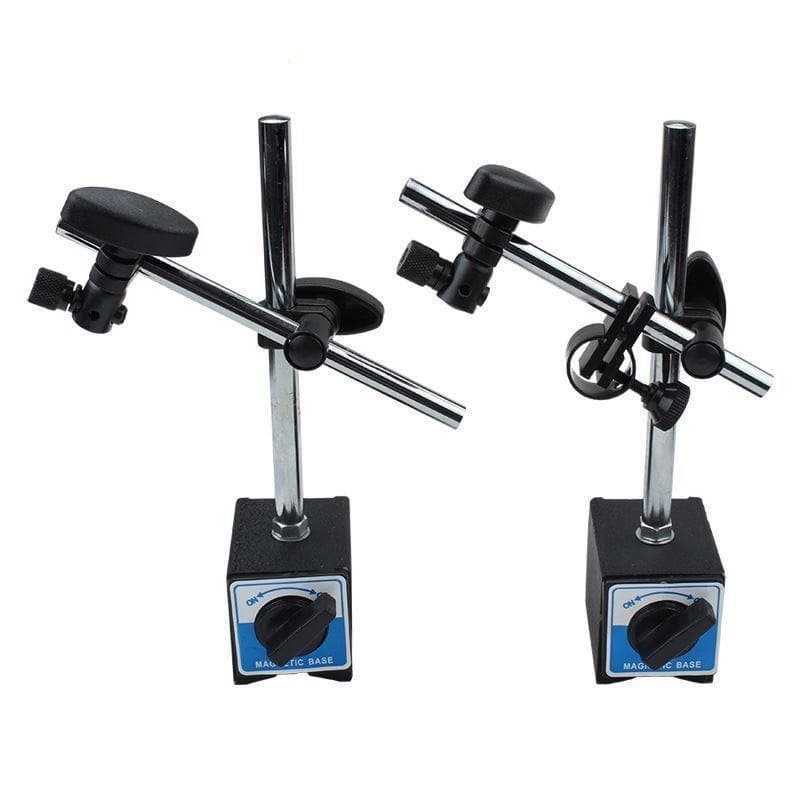 Universal dial gauge stand, magnetic base, lever extension stand
