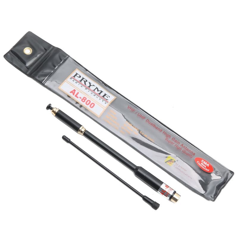 AL-800 Telescopic Antenna High Gain Handheld Radio Telescopic Antenna AL800 Extendable UV Long Antenna