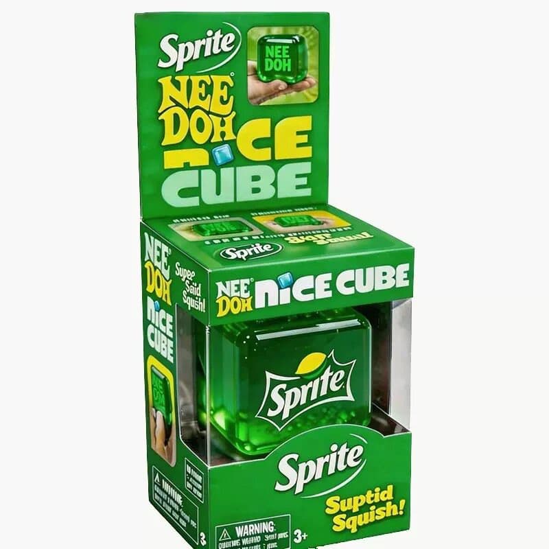 Cross-border Needoh Starbucks Squeeze Cube Maltose Creative Stress Relief Toy Slow Rebound High Appearance Level