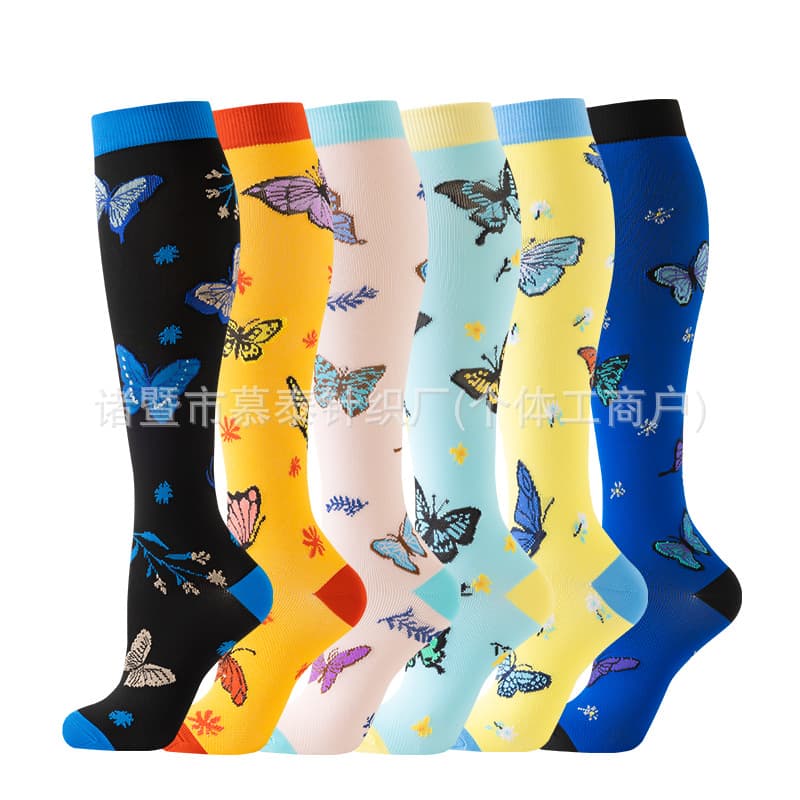 Calf Compression Socks Cross-Border Sports Compression Socks Outdoor Cycling Socks Compression Socks Set