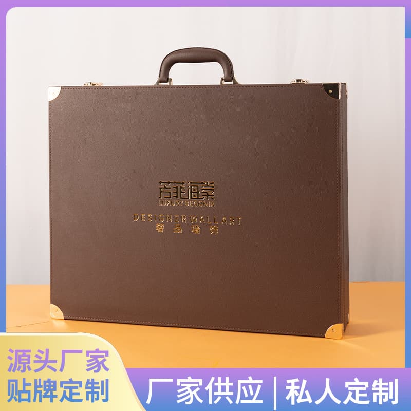 Wholesale customized empty American ginseng packaging box Cordyceps sinensis Dendrobium officinale gift box custom leather box gift box