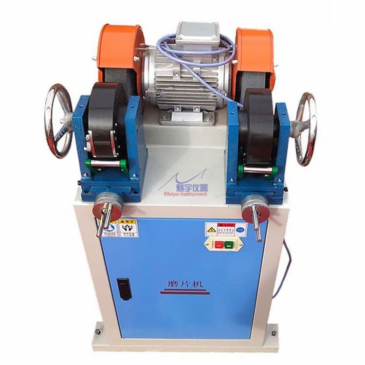 ZSY-6 Rubber Double-End Grinding Machine Abrasion Testing Machine Vulcanized Rubber Abrasion Tester for Grinding Plastic Specimens