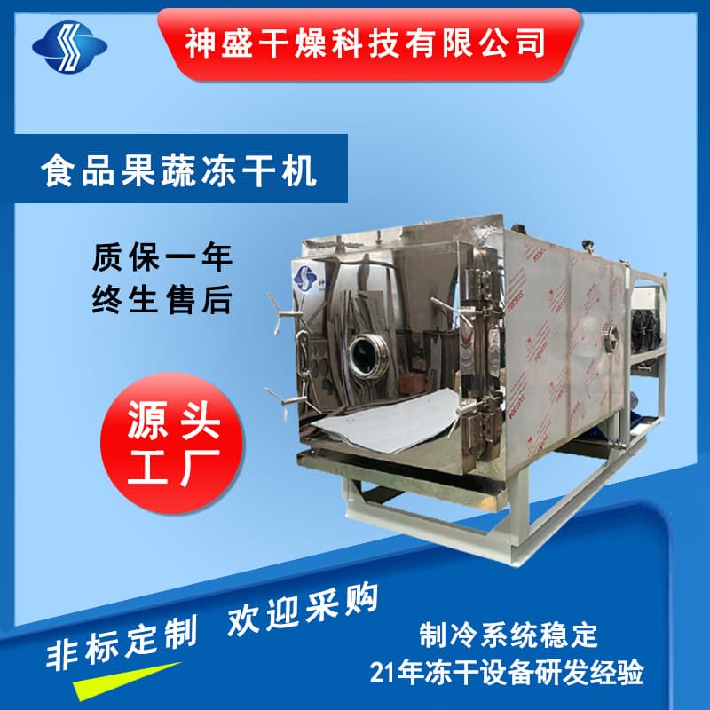 Vacuum freeze dryer Food freeze dryer Fruit freeze dryer Vegetable freeze dryer Shensheng drying