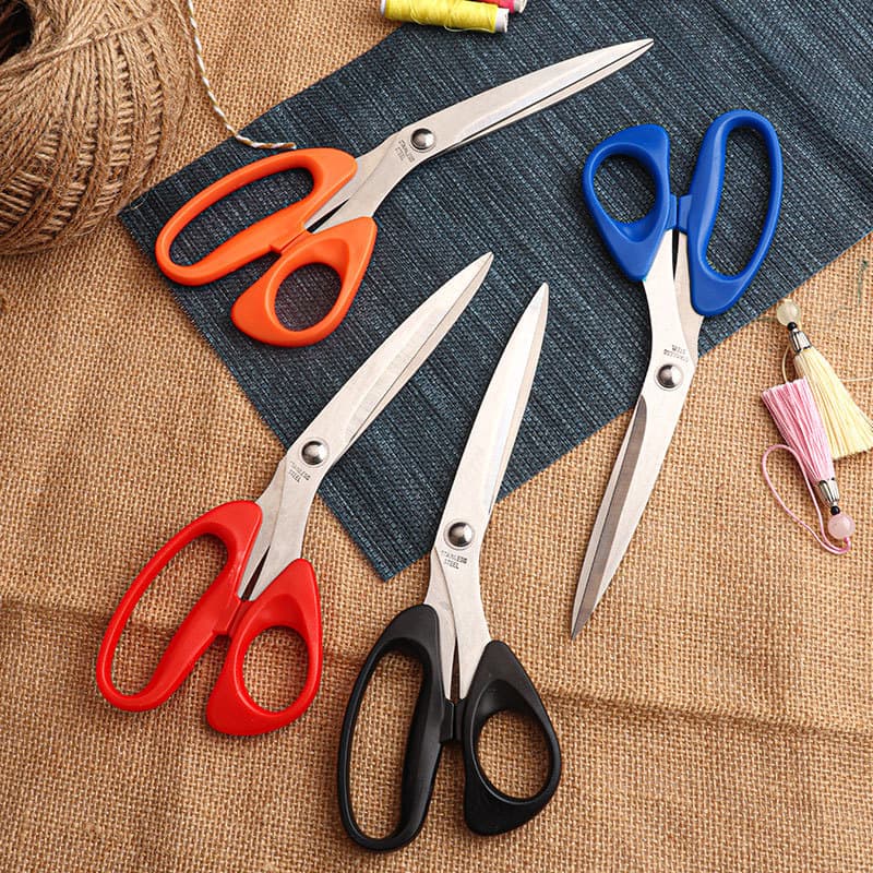 Tailor's Scissors, Stainless Steel Sewing Shears for Professional Garment Cutting, Handmade Fabric, 8-Inch Home Use