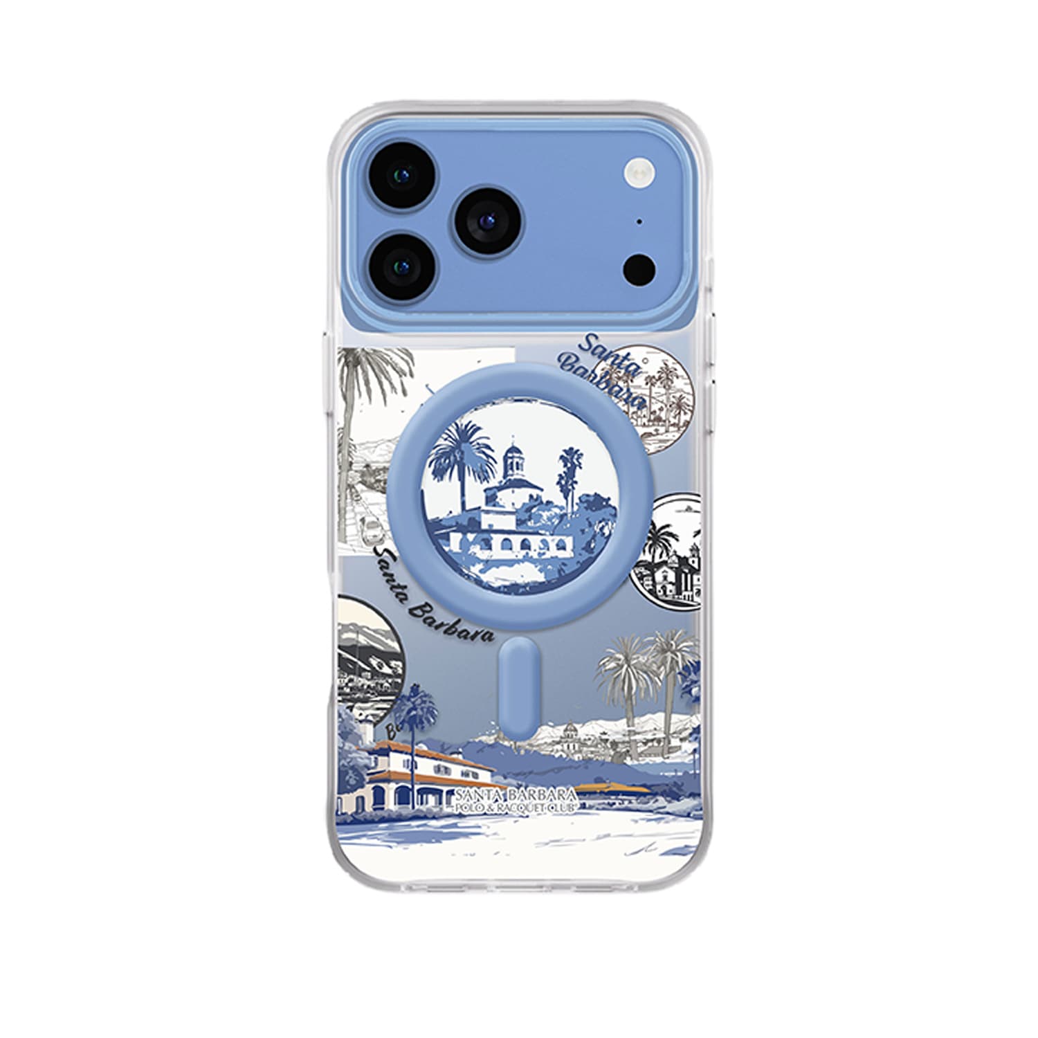 POLO two-dimensional suitable for iPhone18promax mobile phone case 17ProMax magnetic protective cover painted cartoon