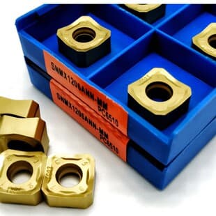 SNMX1206ANN-MM PC6510 Carbide Milling Insert for Cast Iron Mold Steel Milling