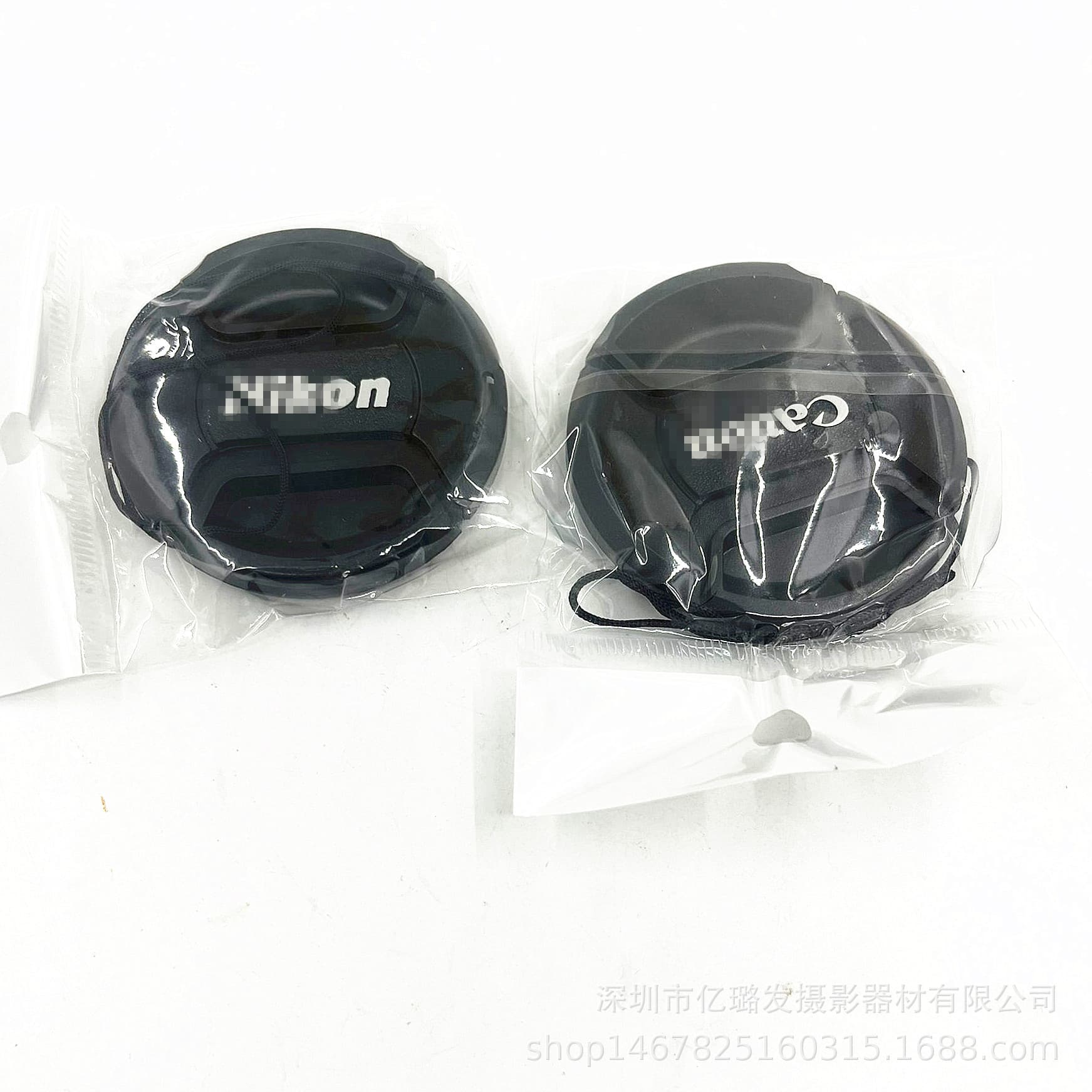Compatible with EOS Camera Lens Cap 49 52 55 58 62 67 72 77 82mm Diameter Pinch-Type Manufacturer Wholesale