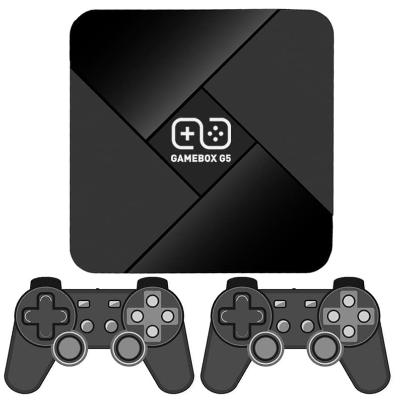 GAMEBOX G5 Android Dual System Game Console TV Box Magic Box TV Game Console Arcade Moonlight Treasure Box PS1