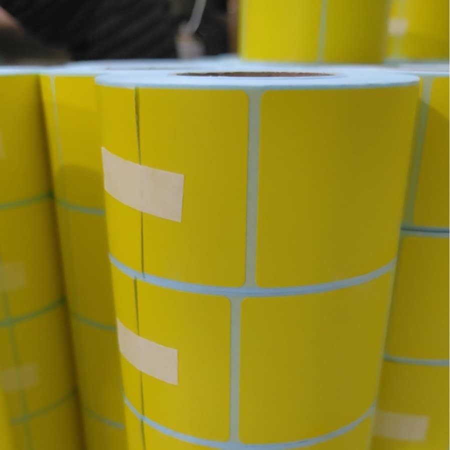 Barcode paper, colored adhesive stickers, label paper