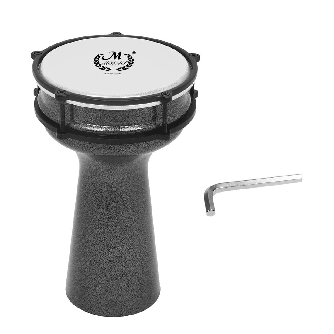 MBAT Metal Middle Eastern Drums, 8-Inch Arabic Drums, Turkish Drums, Egyptian Drums, Belly Dance Hand Clapping Drums, Accompaniment Instruments