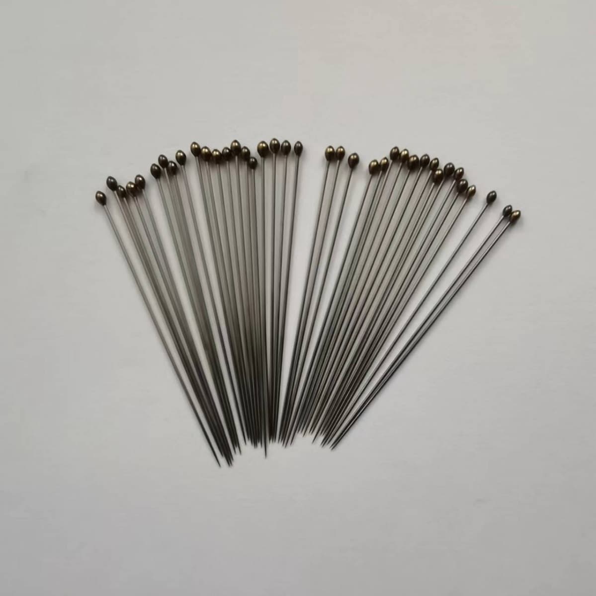 Matte Finish Insect Pins - Frosted Specimen Needles with Fabric Positioning, Good Damping, Non-reflective Non-slip for Photography