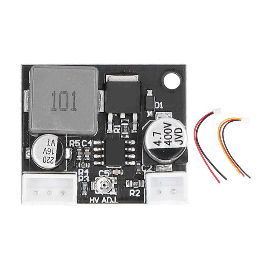 Glow clock boost module 5-12V to 150-220V MAX1771 solution drives SZ3-1 QS30-1