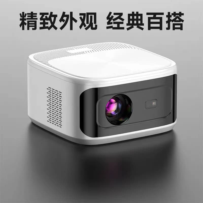 New Projector for Home and Office HD 1080p Phone WiFi Wireless Screen Mirroring Portable Projector K