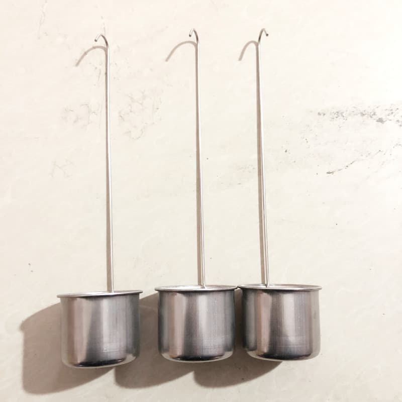 Wholesale Source for $2 Store Stainless Steel Long-Handled 100ml Liquor Dipper, Alcohol Measuring Scoop, Small Liquor Ladle