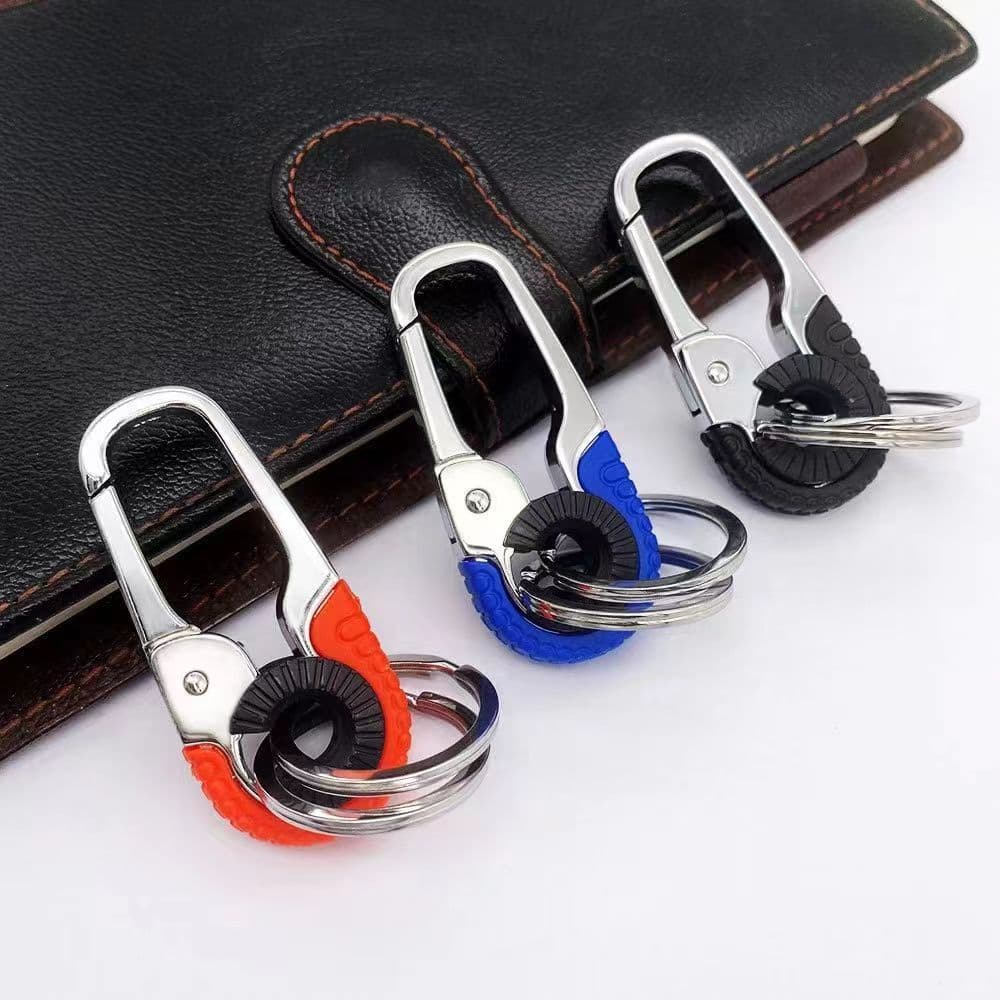 Hot-Selling Men's Business Waist Hanging Car Keychain Creative Metal Keychain Wholesale Home Daily Use Supermarket Gift