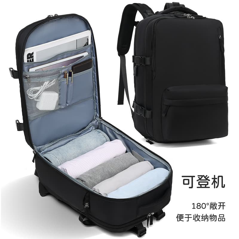Cross-border Women's Backpack Extra Large Capacity Multifunctional Wet and Dry Separation Short Trip Travel Nylon Waterproof School Bag Mommy