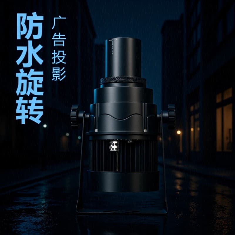 35-150W Waterproof Projector Lamp for Outdoor Logo and Pattern Dynamic High-Brightness Advertising Projector
