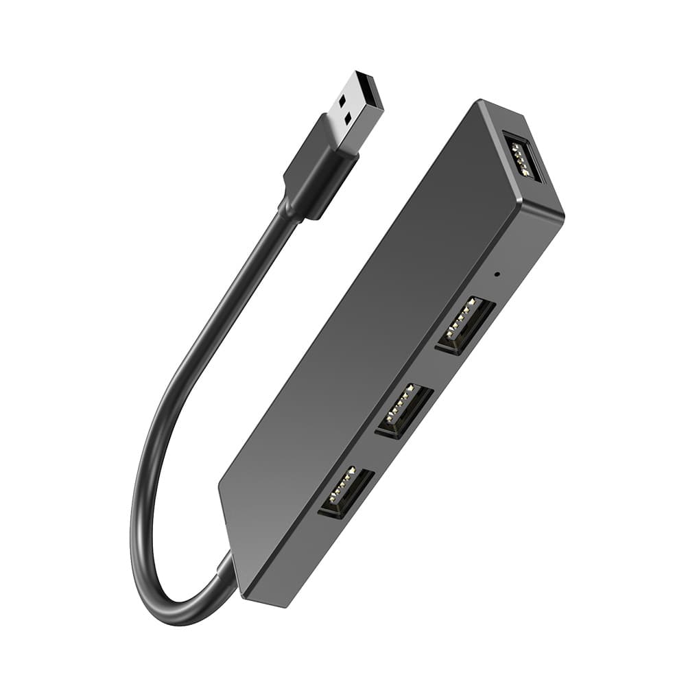 Type-C to USB 2.0 4-in-1 Hub Laptop Multi-Port Splitter Adapter Docking Station