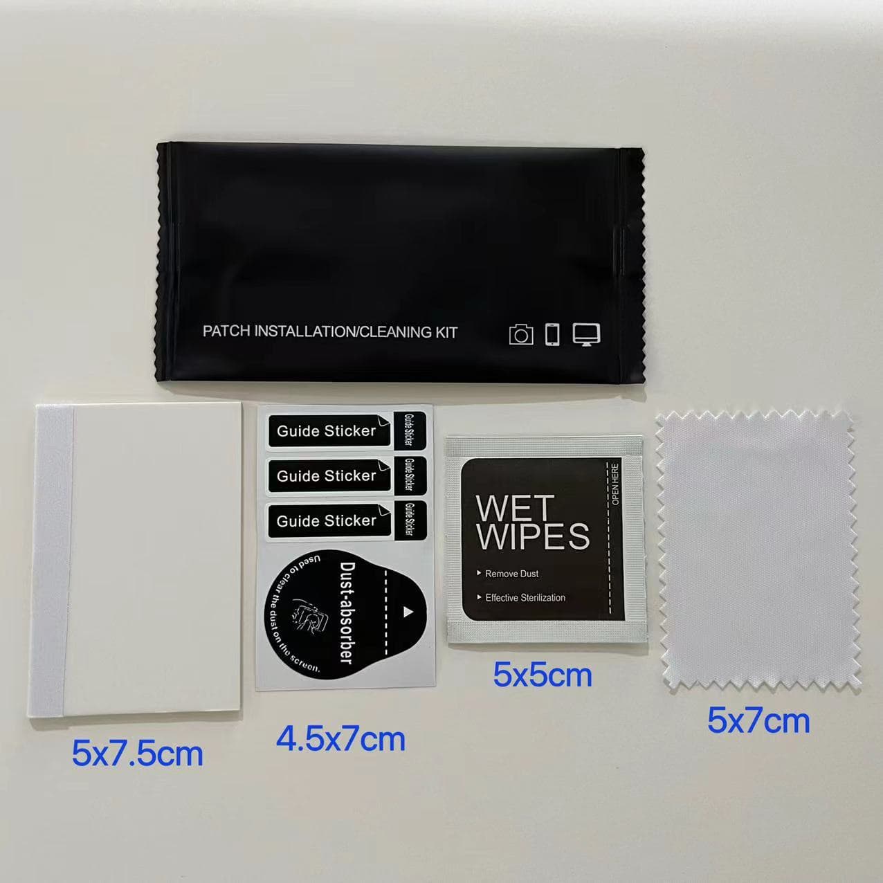 Wholesale manufacturer phone film application toolkit with tempered glass installation tools