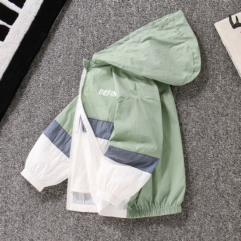 Children's Summer Sun Protection Jacket for Boys 2026 New Style, Thin Summer Coat for Kids