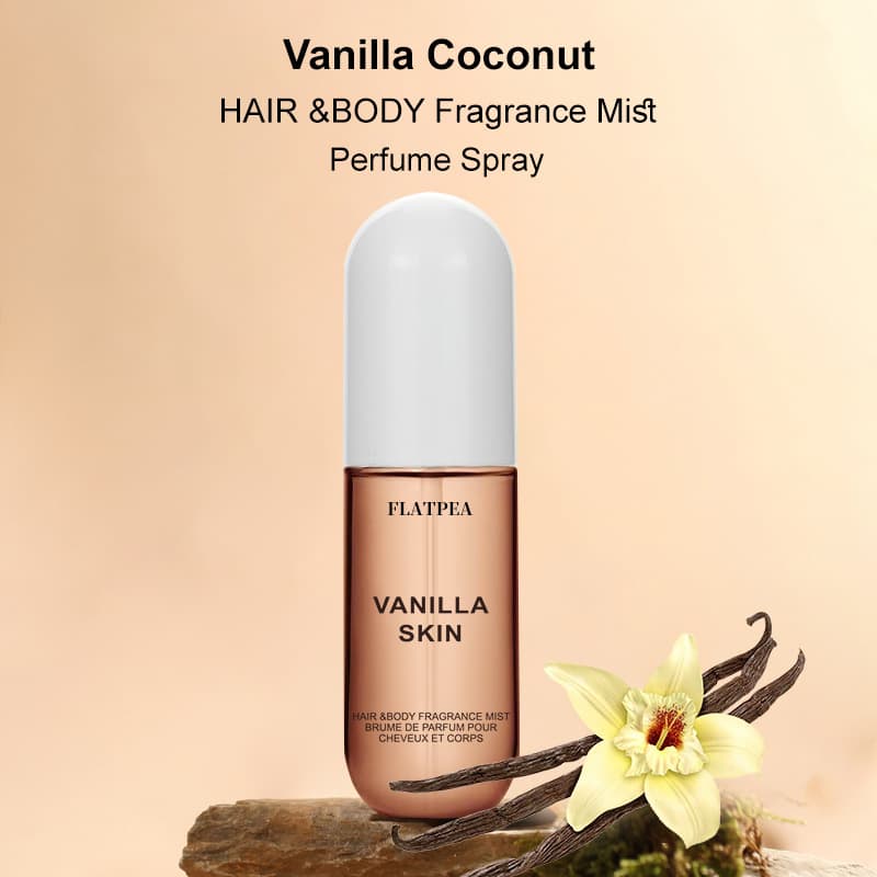 Cross-border Hot Selling Coconut Vanilla Hair & Body Fragrance Mist Long-lasting Scent Non-irritating Perfume Manufacturer Stock Available