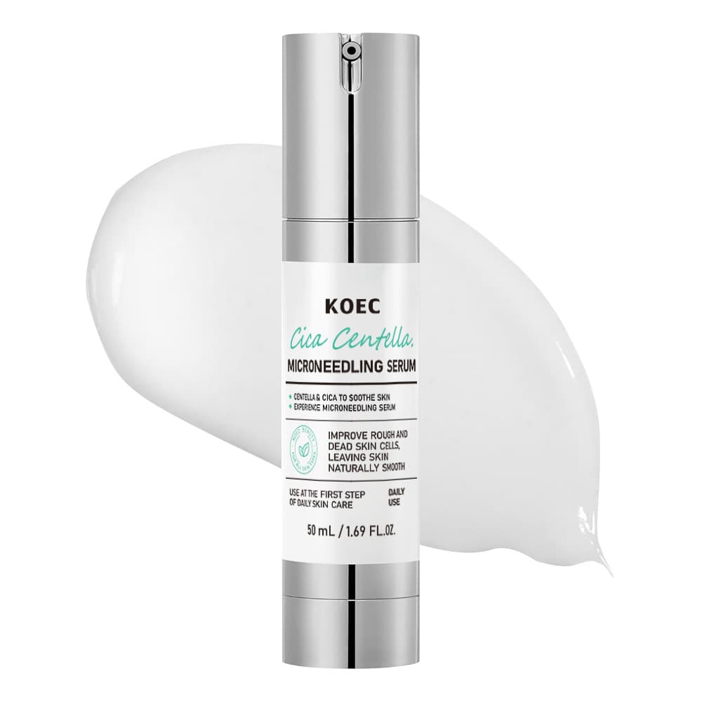 KOEC Cross-border Centella Asiatica Microneedle Essence Soothing, Hydrating and Moisturizing CICA Brightening Facial Essence Lotion is a hot product