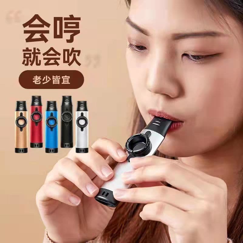 AZ Zuka Flute No Beginner Accompaniment Performance OO Professional Kery Learn Guitar Niche Metal Kayu K Zudi