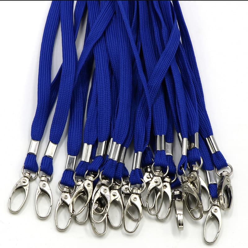 Cotton Badge Lanyard with Metal Hook, ID Card Lanyard, Amazon Rotatable Lanyard, Badge Lanyard