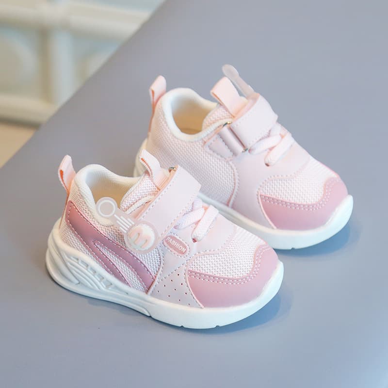 Baby Toddler Walking Shoes Soft Sole Breathable Girls Sneakers Spring Autumn 0-3 Years Old Boys Mesh Shoes
