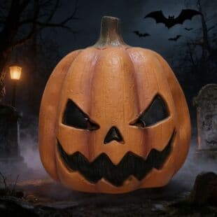 Halloween Horror Pumpkin Mask Full Face Latex Funny Party Moon Night Devil Dance Decoration Latex Prop