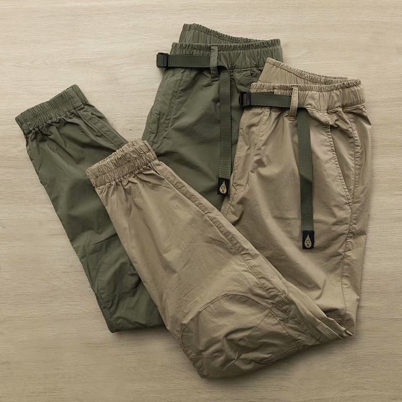 Cheap Ice Silk Pants for Men, Wear-Resistant Construction Worker Workwear, Loose Summer Plus Size Thin Pants