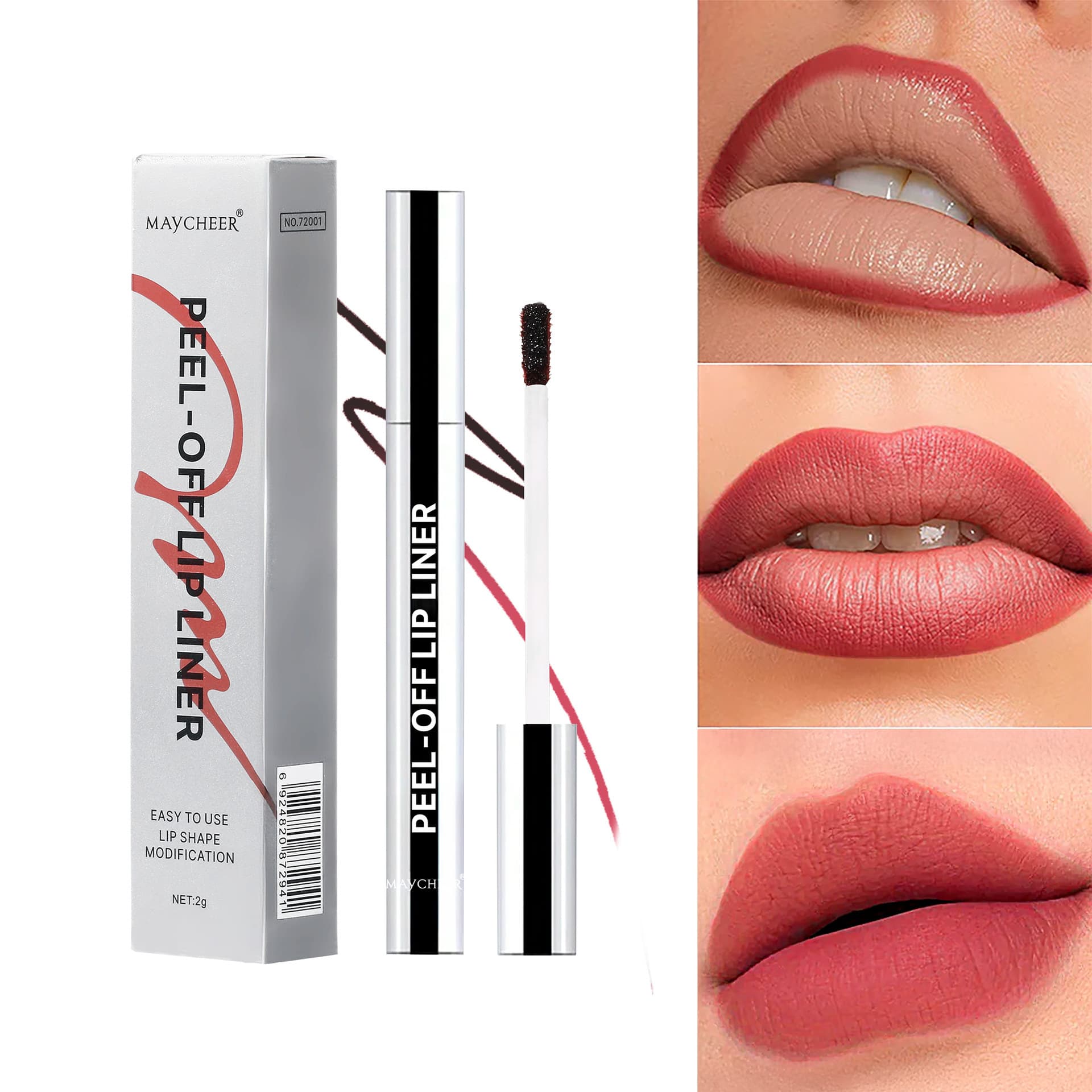 Cross-Border Lip Liner Waterproof Long-Lasting Matte Hook Line Lip Pencil Pouty Lip Color Brightening Natural Non-Fading Lip Liner