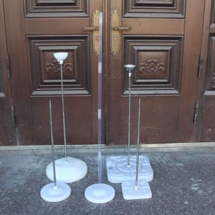Balloon Column Pole Stand Base Crystal Pole Accessories for Wedding Scene Decoration Prop Support Balloon Rod