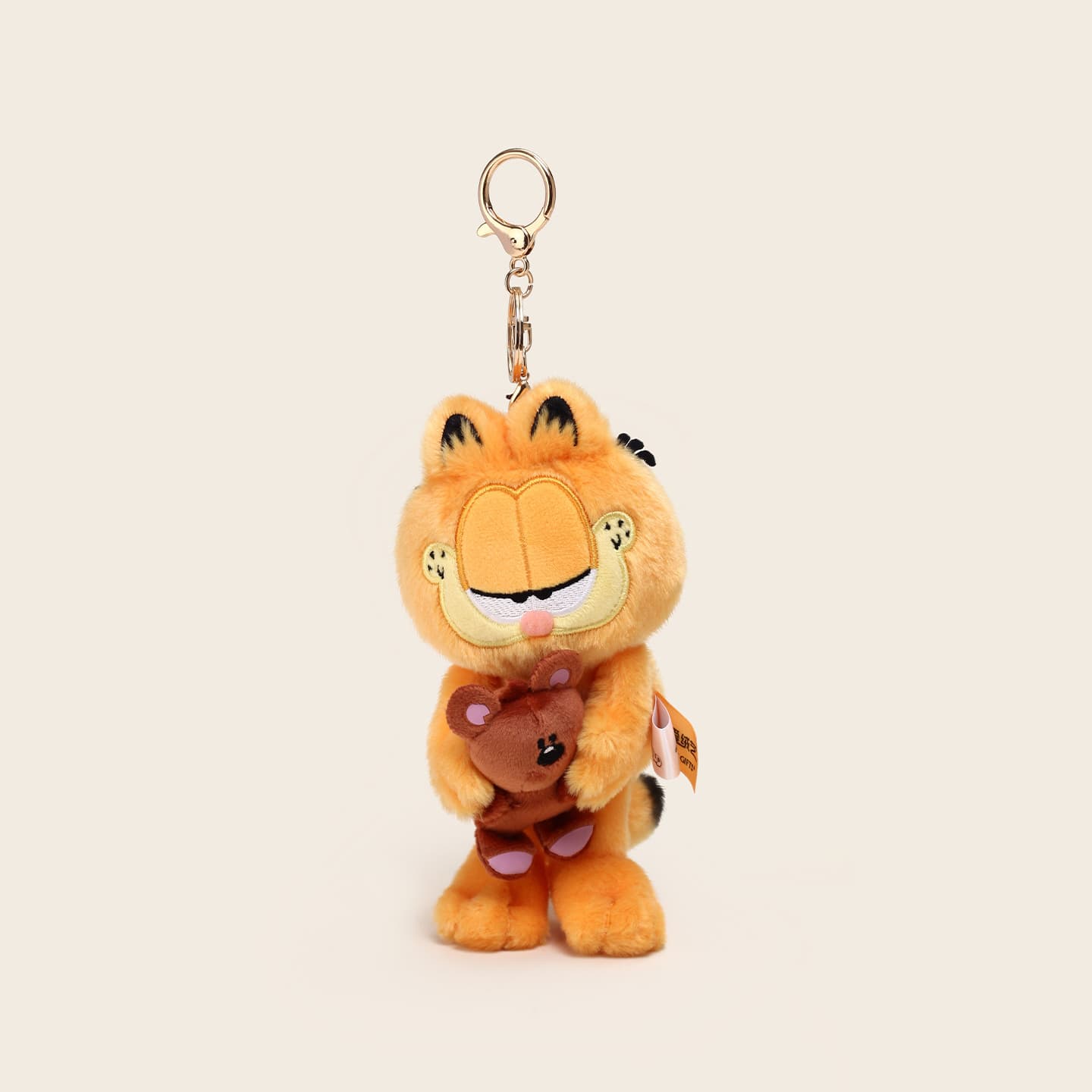 Officially Licensed Garfield - Angel Wings Series Plush Doll Keychain Small Pendant Gift Wholesale