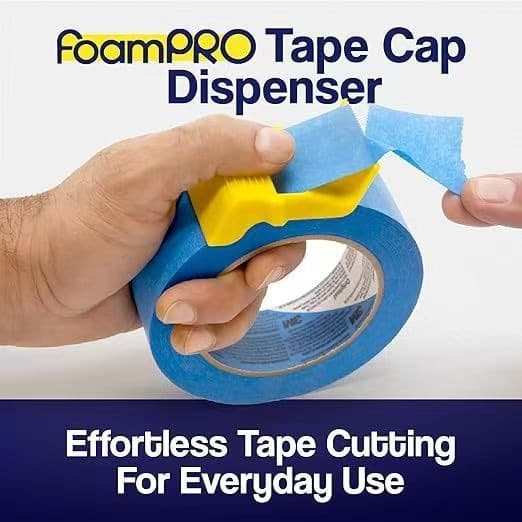 Cross-border Tape Cap Small Tape Cutter Dispenser Tape Cap Painter Craftsman Tape Splitter