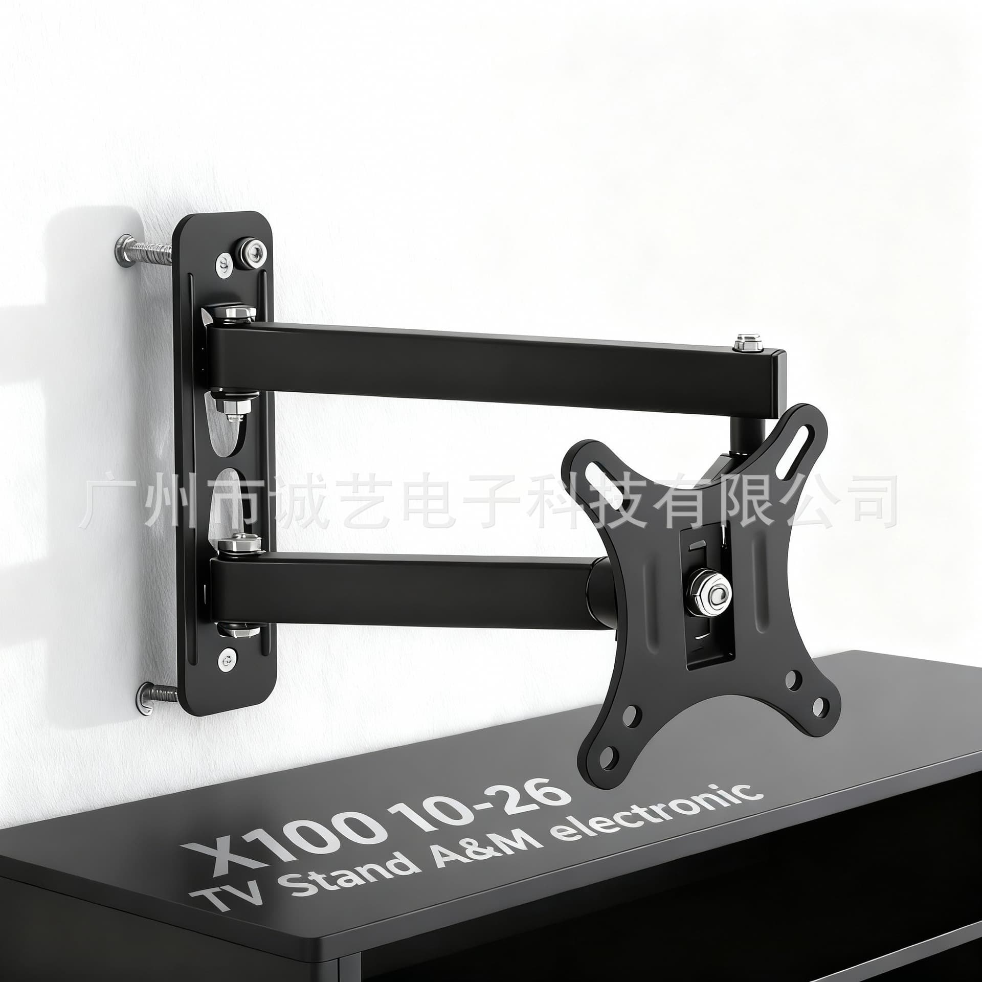 X100 10-26 TV Stand Single Arm TV Mount Monitor Mount