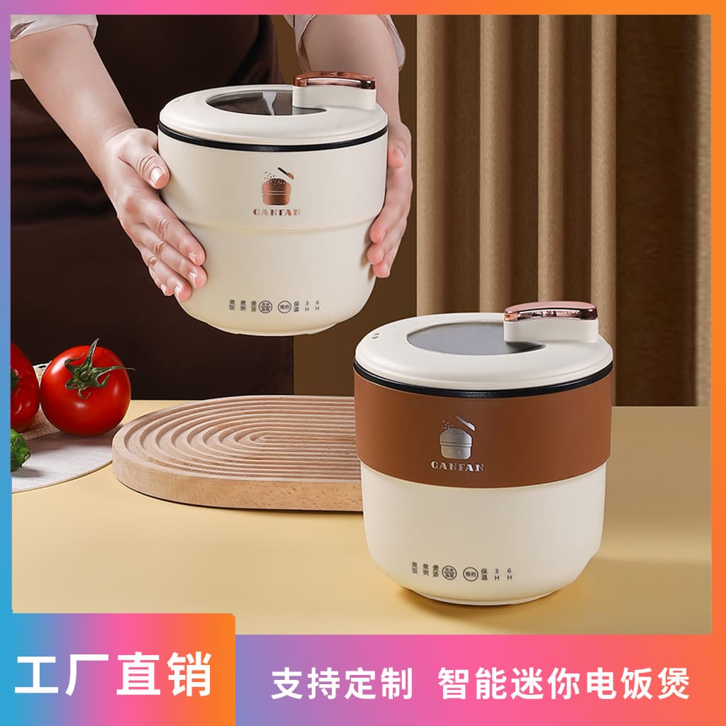 Multi-Function Mini Automatic Rice Cooker, Compact Smart Electric Hot Pot for Home and Dormitory Use, Export Model