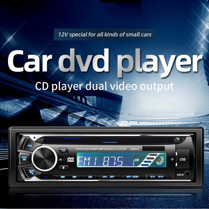 Cross-border car navigator portable CD DVD MP3 MP4 MP5 single ingot multifunctional car audio and video