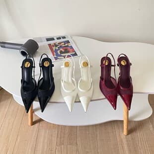 Pointed Toe Sandals Women 2026 Summer Backless Thin Heel Single Shoes Shallow Mouth Nude Mesh High Heels Back Strap Fashion Women's Shoes