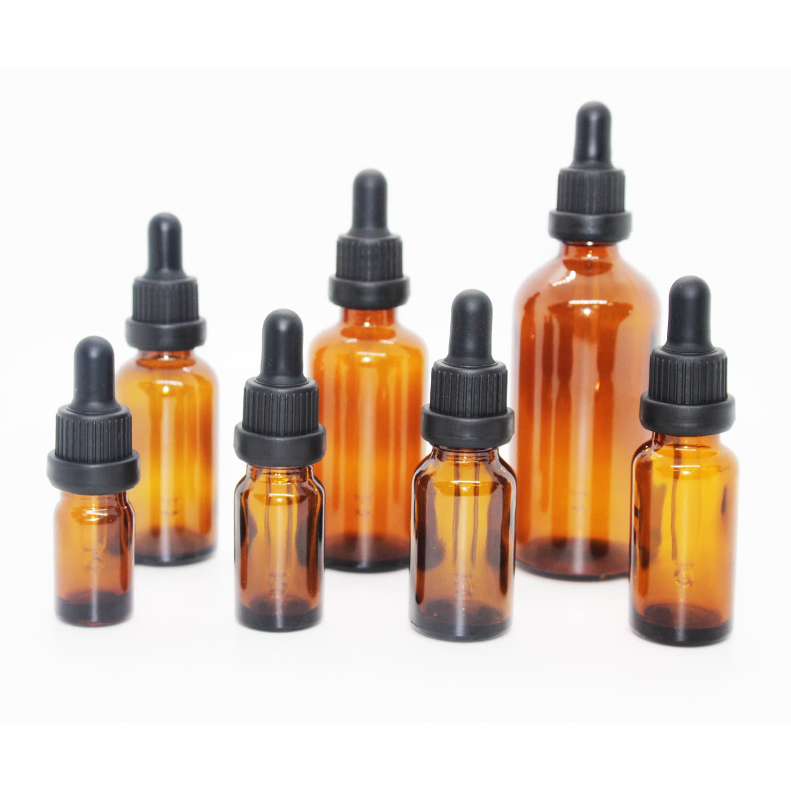 Factory Wholesale 5-100ml Essential Oil Bottles Large-Collar Dropper Bottles Dropper Bottles 30ml Essential Oil Dropper Bottles