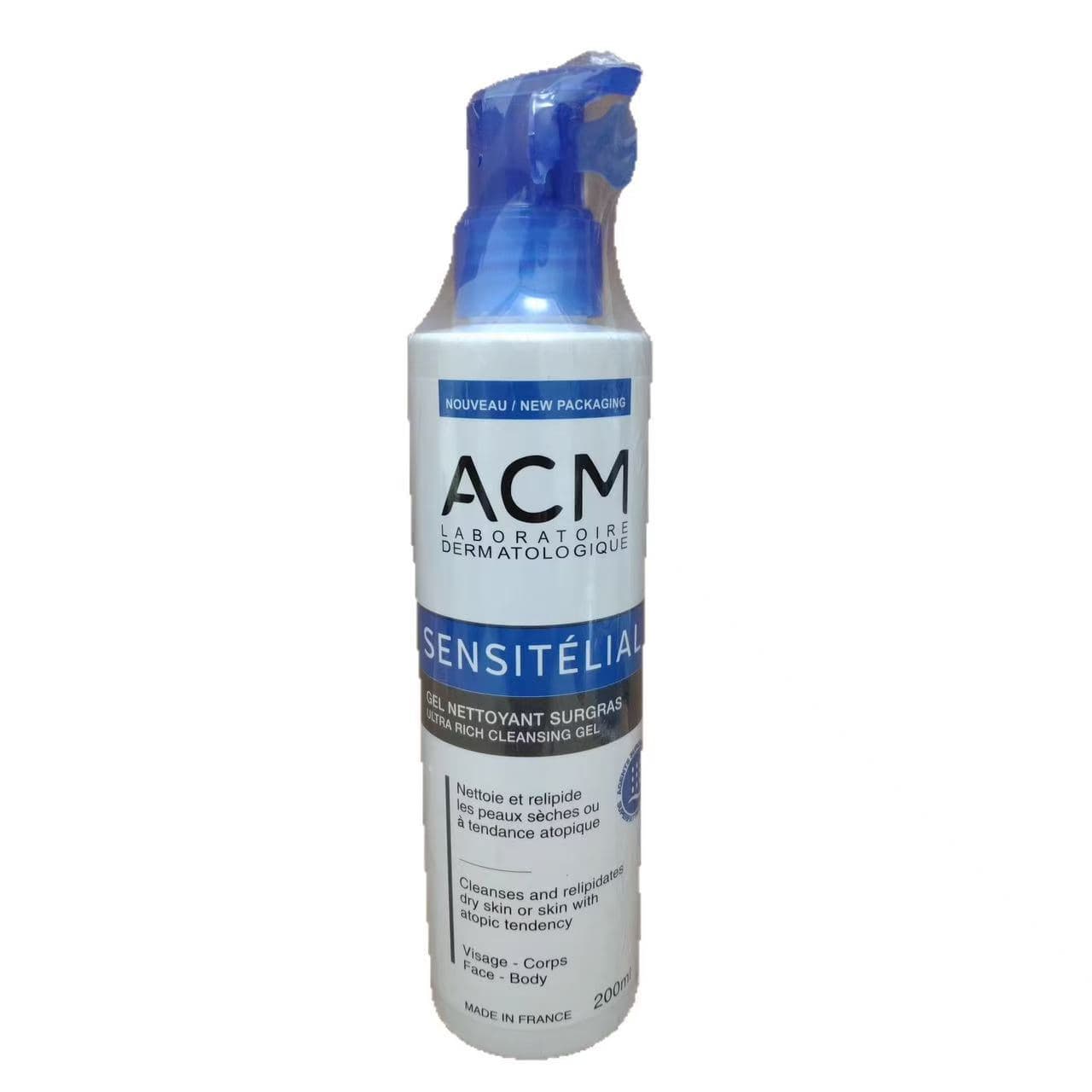 Cross-border ACM Sensitive Skin Nourishing Cleansing Face Wash 200ml Gel Gentle Cleanser