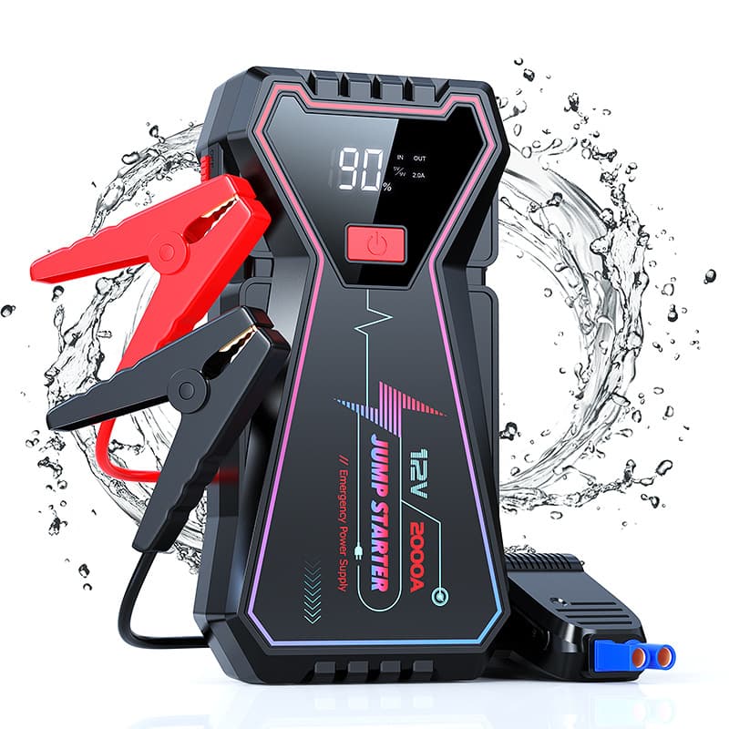 Car emergency starting power supply 12V large capacity portable power bank car battery jump starter