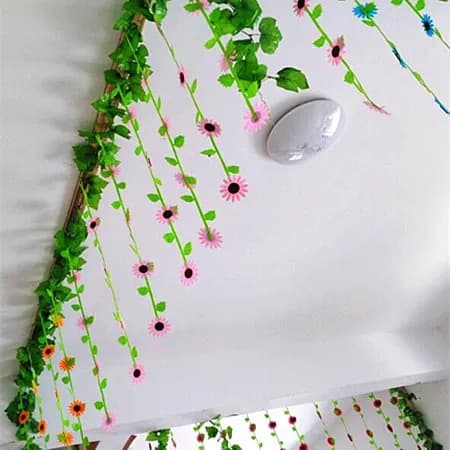 Creative sunflower hanging decoration for kindergarten classroom corridor, shopping mall ceiling, and store ceiling decoration