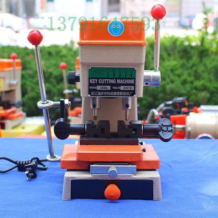 Defu Key Duplication Machine, 368A Electric Vertical Drilling, Boring, and Internal/External Groove Milling, Default Option