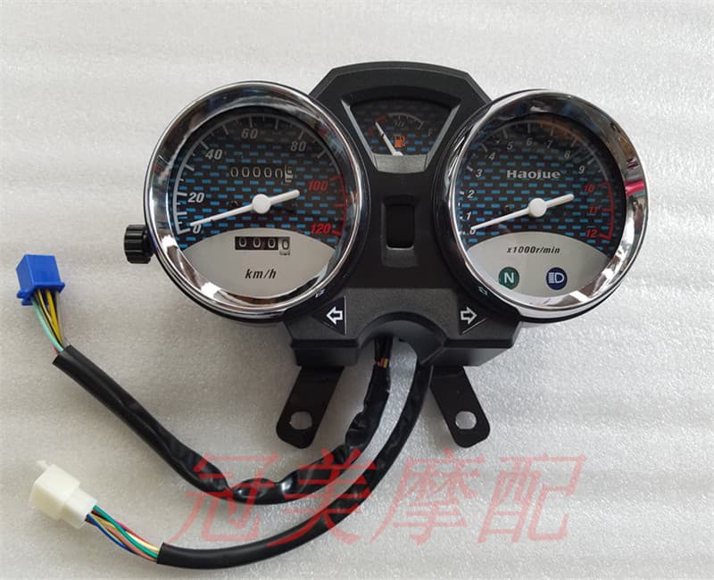 Motorcycle Cruiser HJ125-8E/8F GN125F/2F Instrument Assembly, Speedometer, Micrometer, Instrument Case, Meter Case