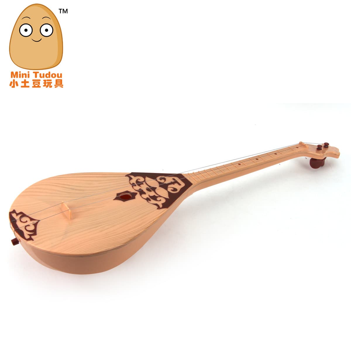 Electric Playable Dombra Music Toy Xinjiang Instrument Kazakh Children Dance Guitar Prop